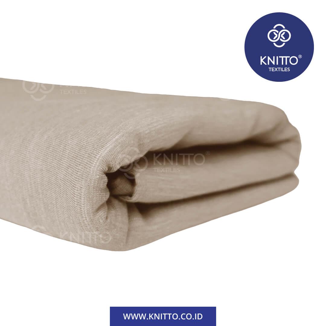 COTTON SLUB 30S - LIGHT BROWN