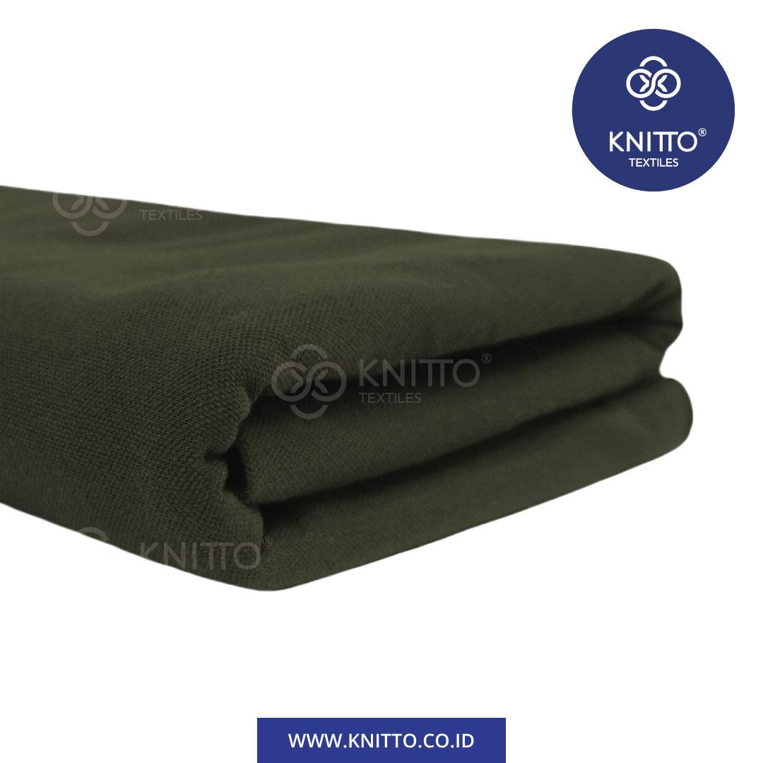 COTTON COMBED PIQUE DIAMOND 30S - ARMY GREEN SPECIAL