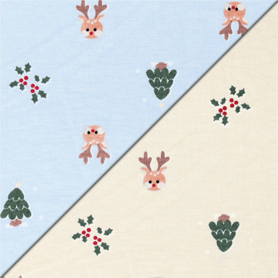 COMBED 28S CHRISTMAS DEER