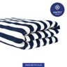 Image of COMBED STRIPES 30S NEW TYPE 3 - NAVY PUTIH
