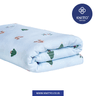Image of COMBED 28S CHRISTMAS DEER - LIGHT BLUE
