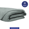 Image of COTTON COMBED FLEECE - SMOKE GREEN