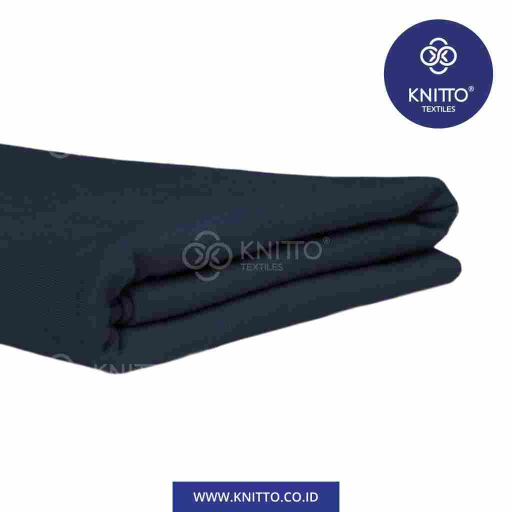 COTTON COMBED 18S - NAVY Image 1