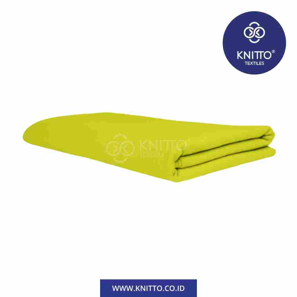 COTTON COMBED 24S - ELECTRIC LIME Image 2