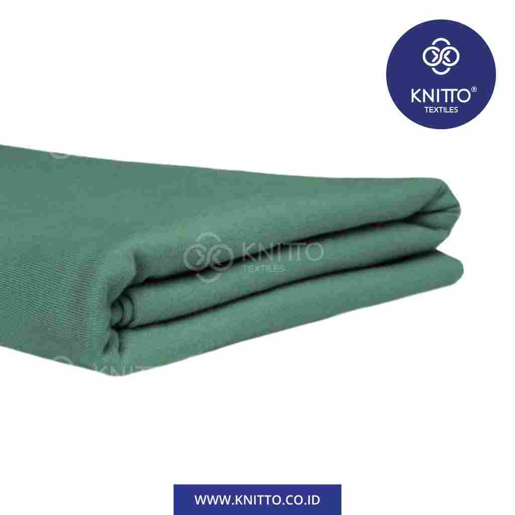 COTTON COMBED 24S - STONE GREEN Image 1