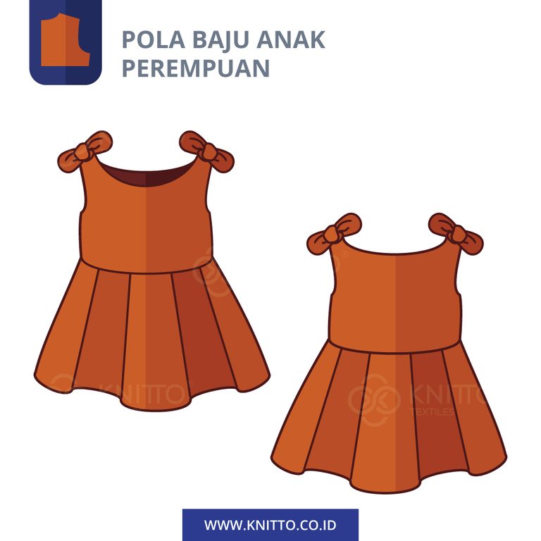 Image of POLA BAJU ANAK PEREMPUAN (810003) Catalog