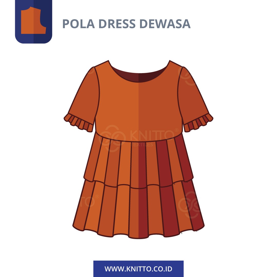 POLA DRESS DEWASA (820001)