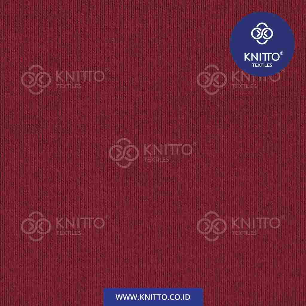 COTTON COMBED 16S - MAROON Image 3