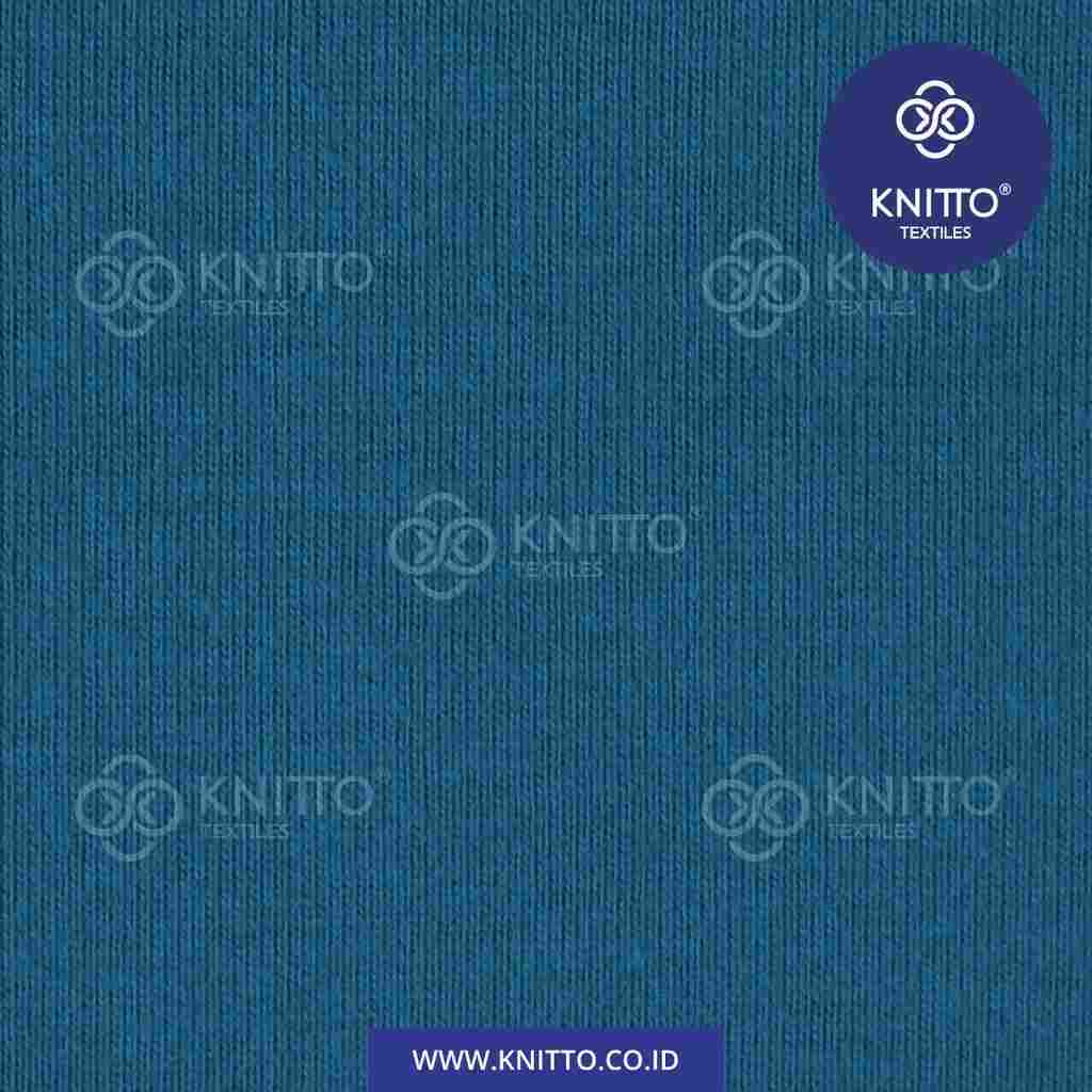 COTTON COMBED 24S - DEEP BLUE Image 3