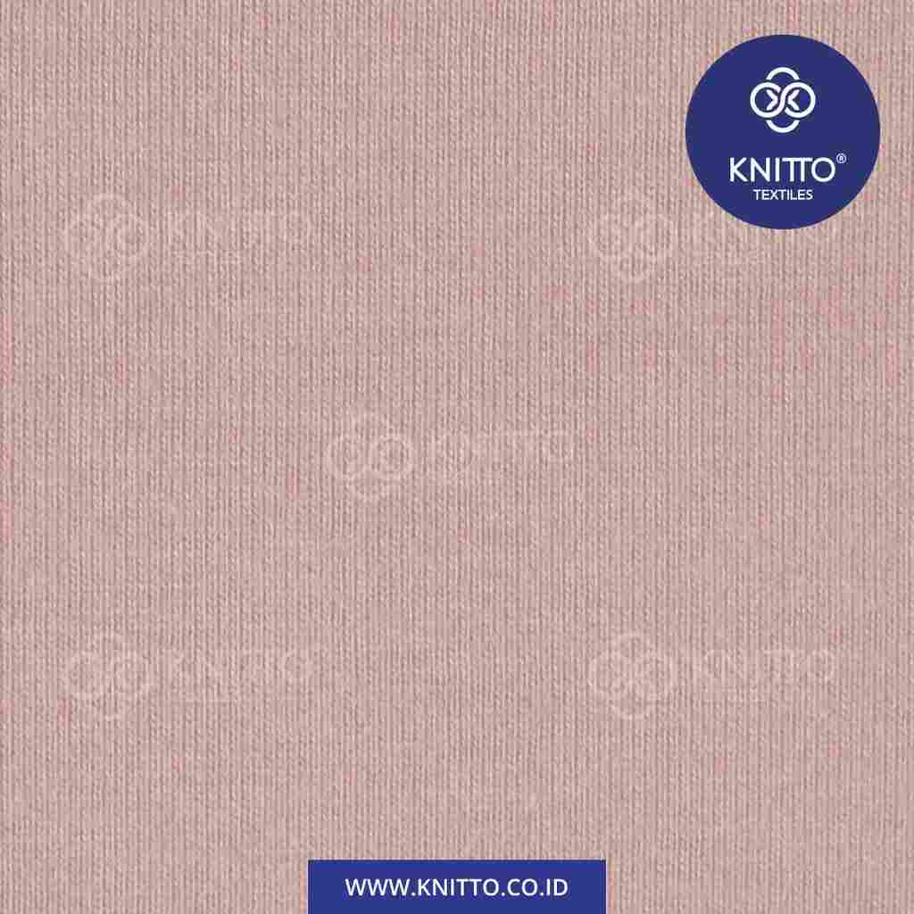 COTTON COMBED 24S - DUSTY PINK Image 3