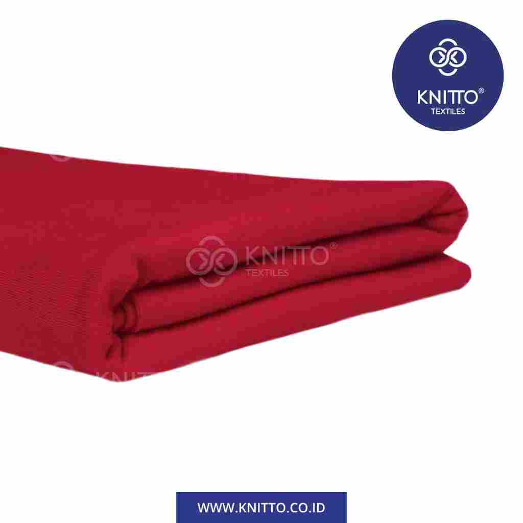 COTTON COMBED 24S - MERAH CABE Image 1