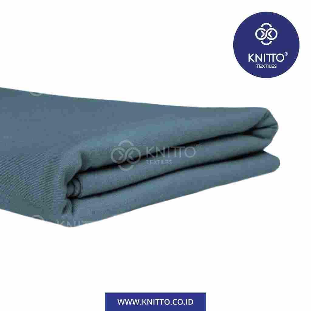 COTTON COMBED 24S - MINERAL BLUE Image 1