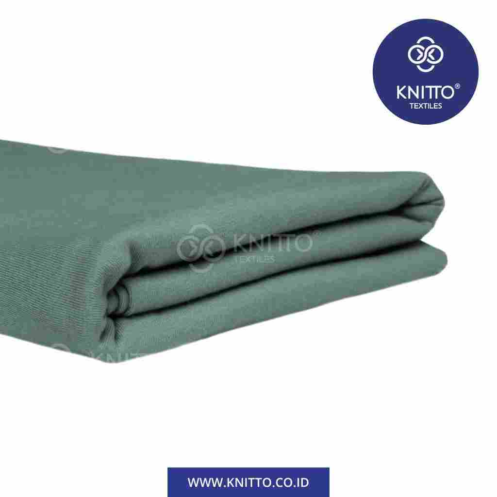 COTTON COMBED 24S - MINERAL GREEN Image 1