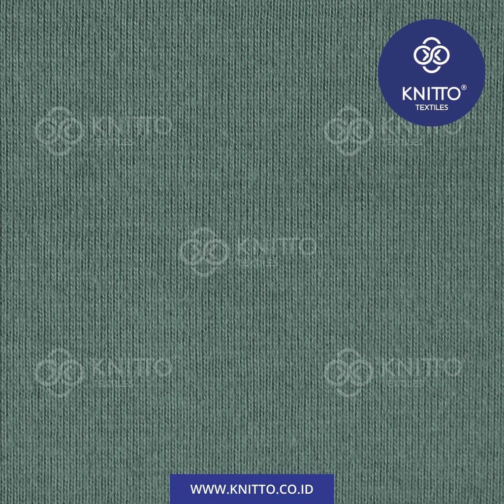 COTTON COMBED 24S - MINERAL GREEN Image 3