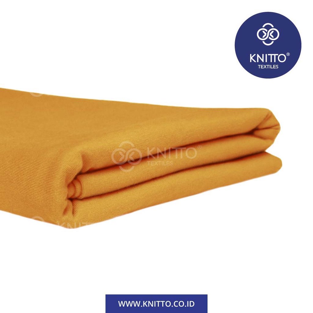COTTON COMBED 24S - MUSTARD Image 1