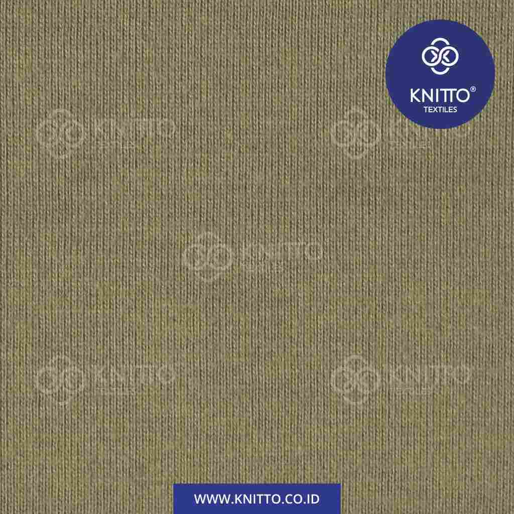 COTTON COMBED 24S - OLIVE GREEN Image 3