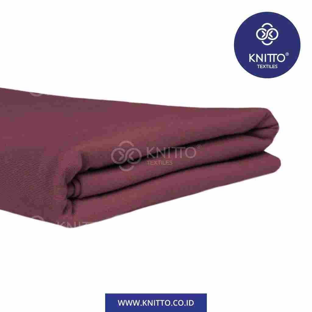 COTTON COMBED 24S - RED PLUM Image 1