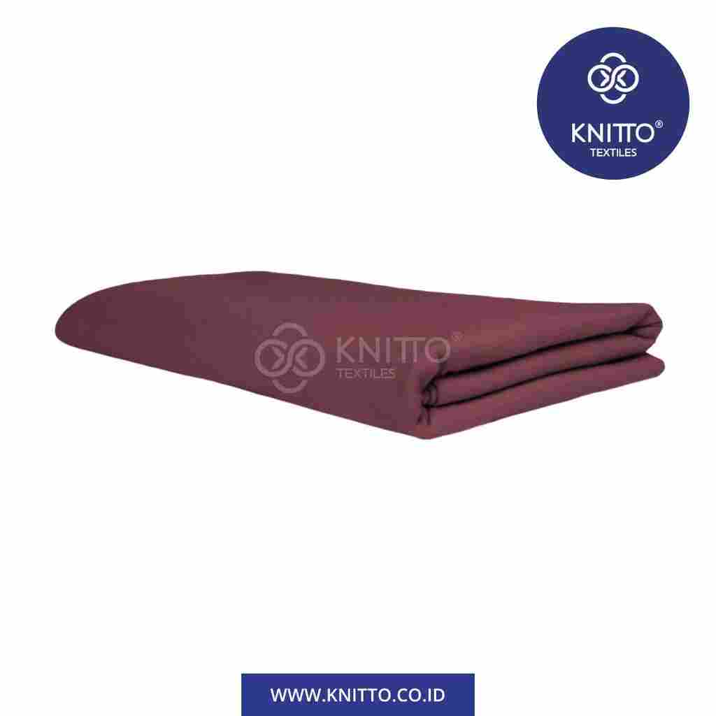COTTON COMBED 24S - RED PLUM Image 2