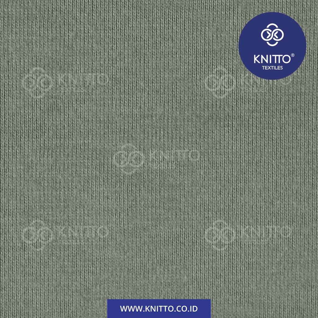 COTTON COMBED 24S - SAGE GREEN Image 3