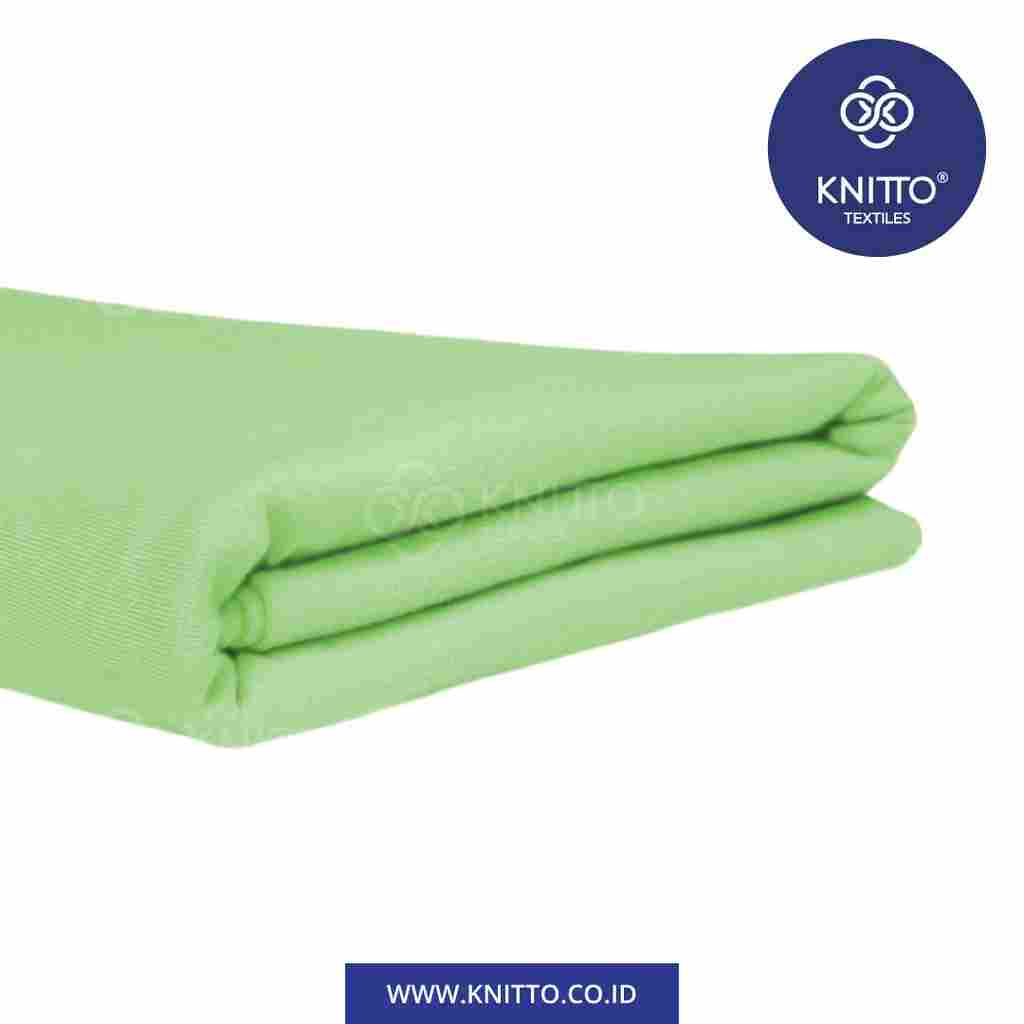 COTTON COMBED 30S - BABY GREEN Image 1