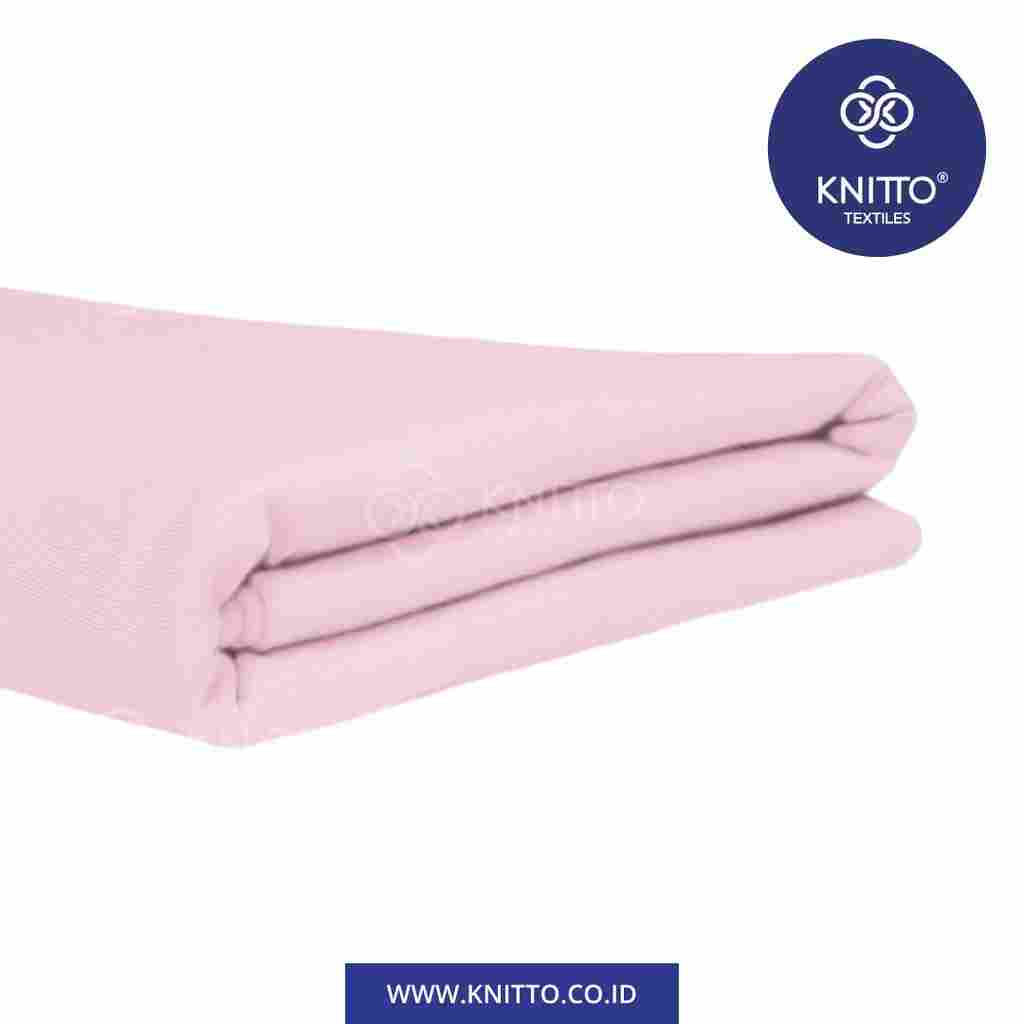 COTTON COMBED 30S - BABY PINK Image 1