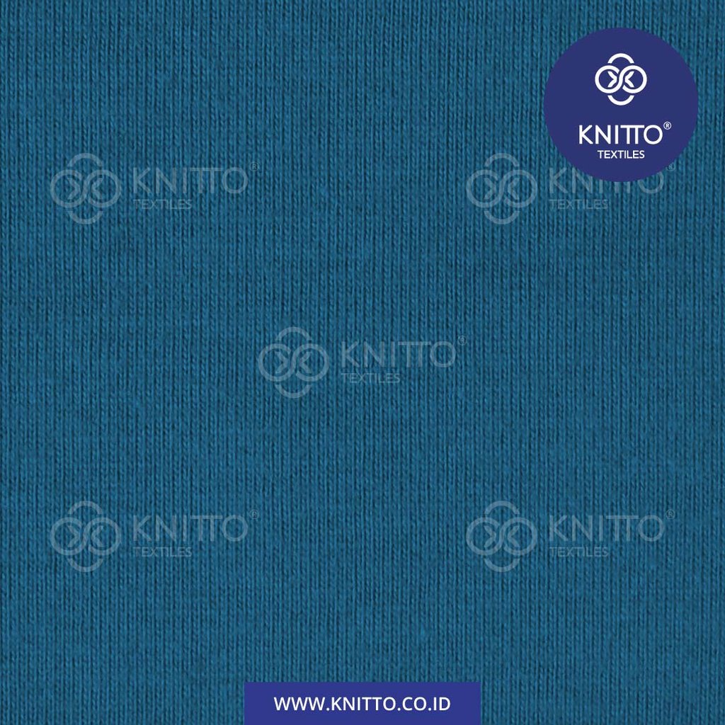 COTTON COMBED 30S - DEEP BLUE Image 3