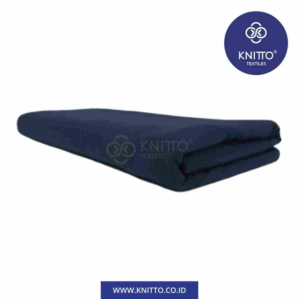 COTTON COMBED 30S ENZYME - NAVY Image 2