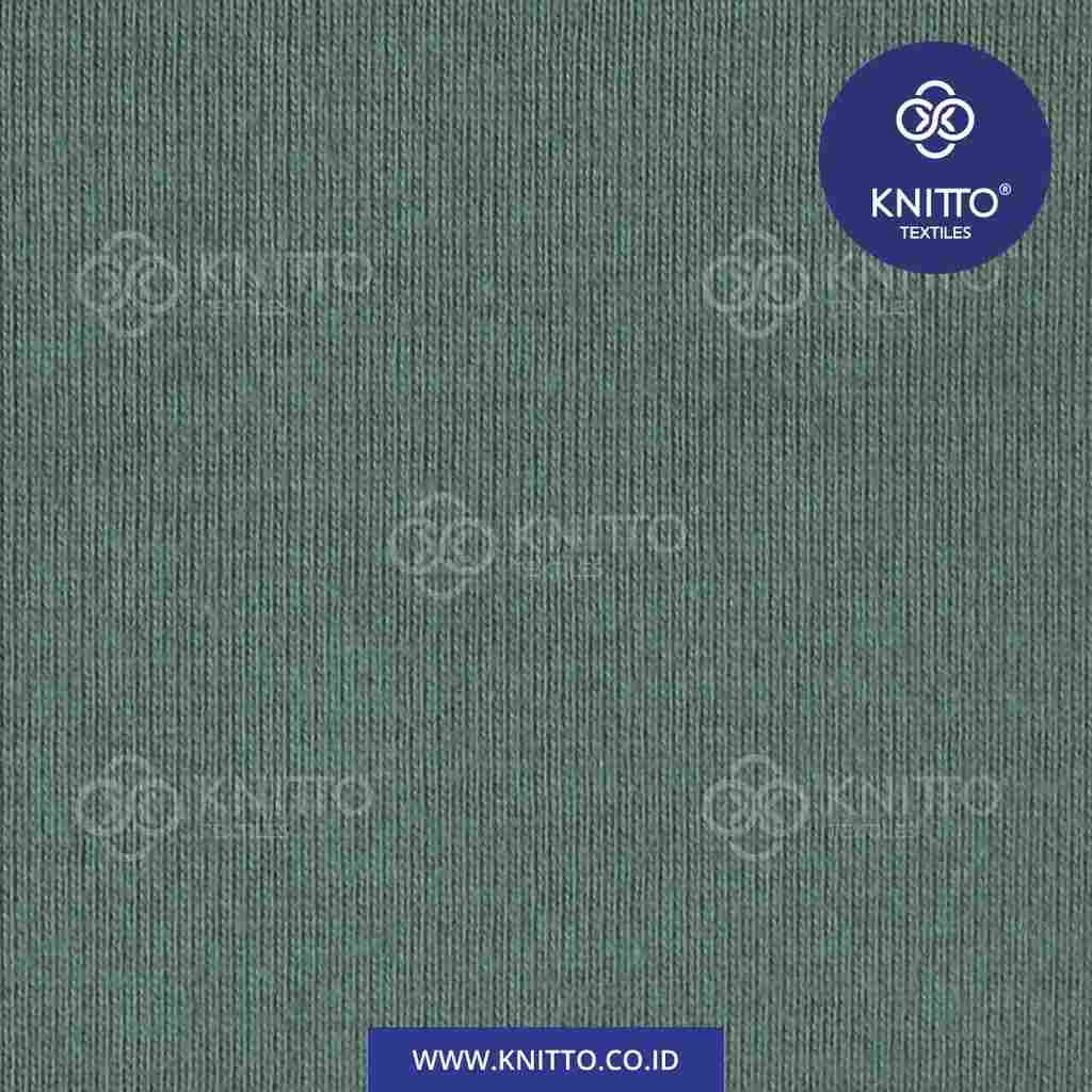 COTTON COMBED 30S - MINERAL GREEN Image 3