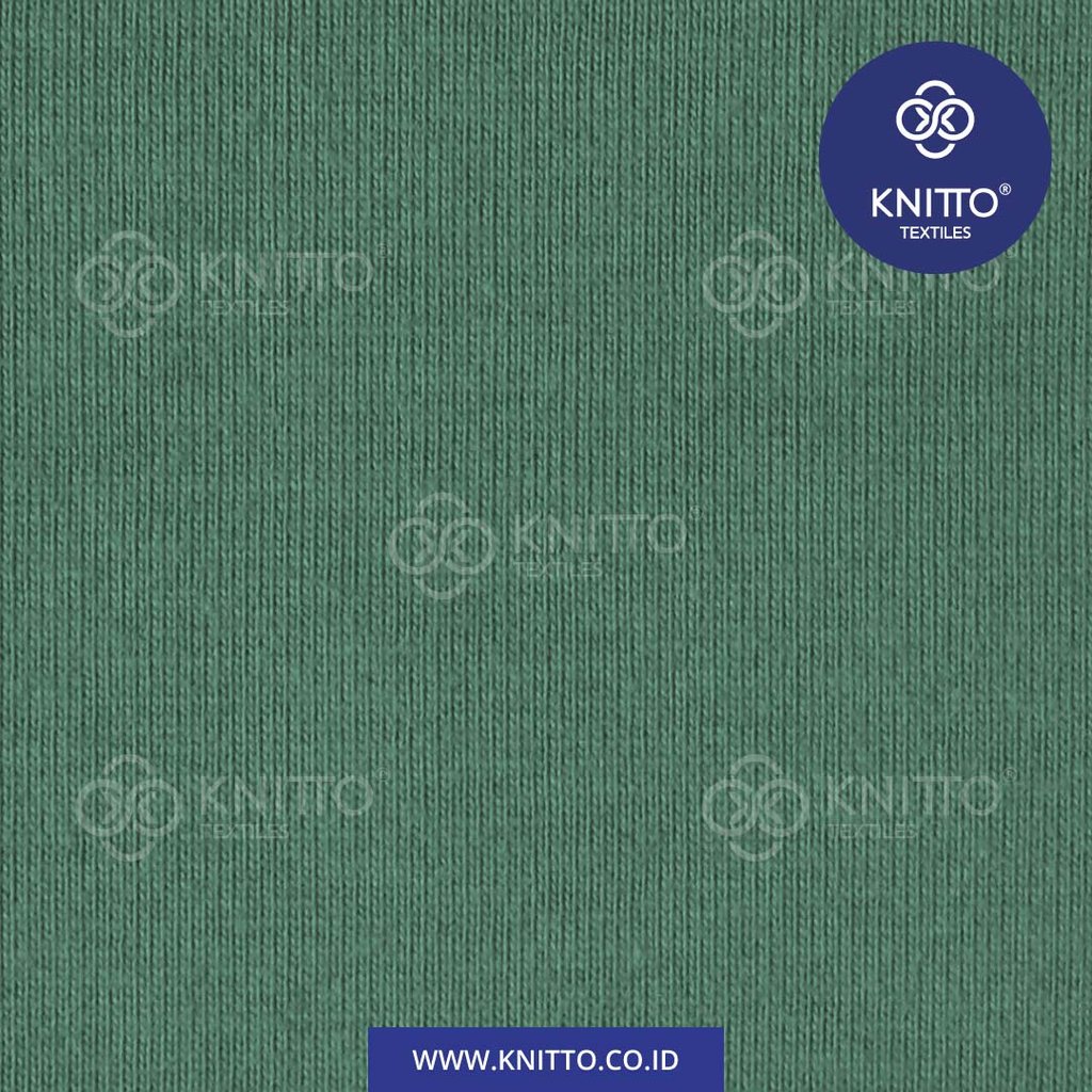 COTTON COMBED 30S - STONE GREEN Image 3