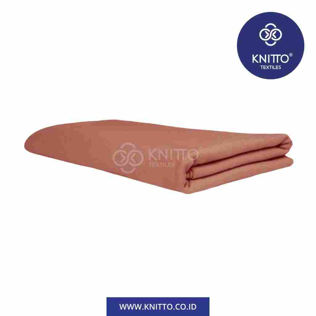 COTTON COMBED 30S - TERRACOTTA Image 2
