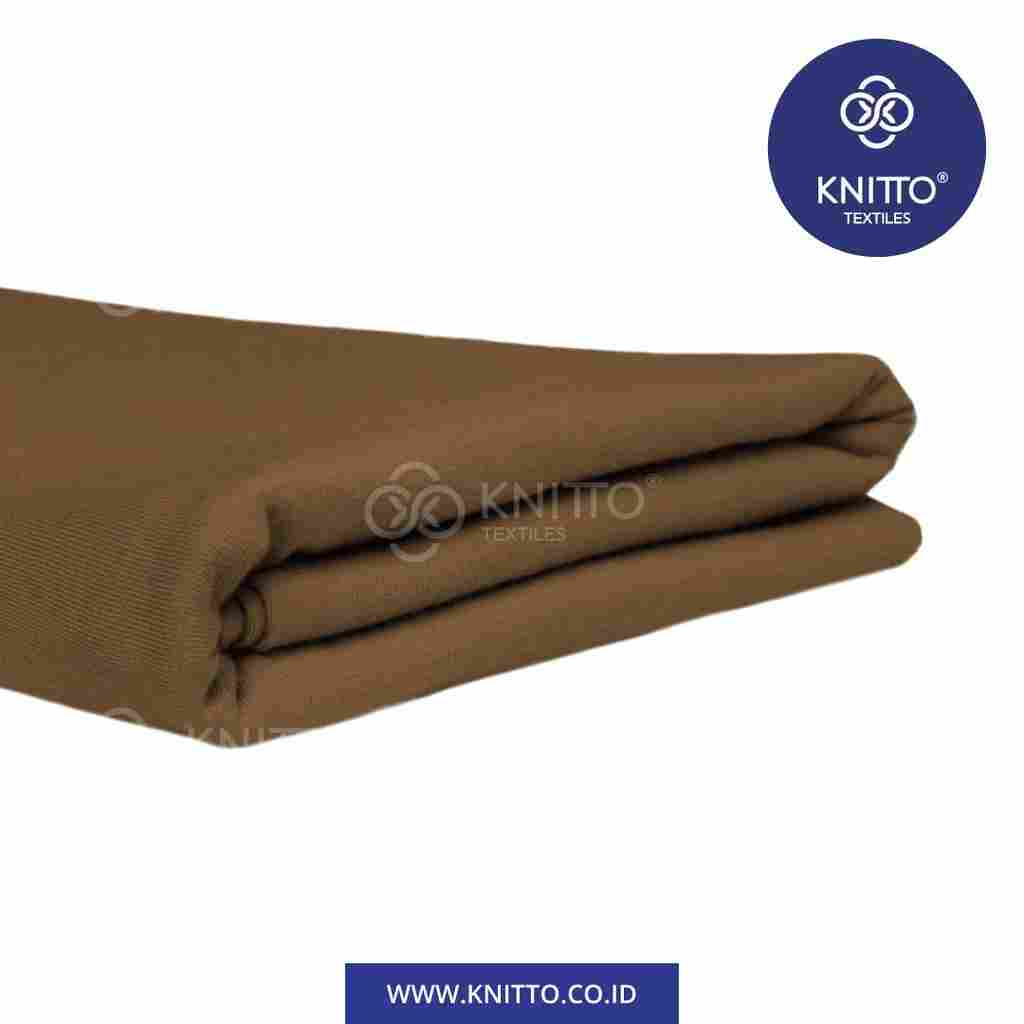 COTTON COMBED 30S - TOFFEE Image 1