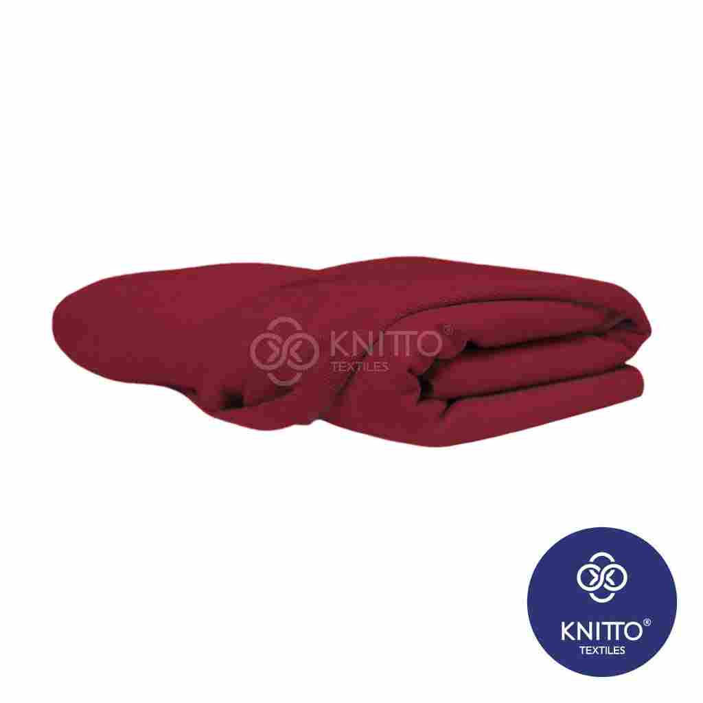 COMBED BABY TERRY 36 INCH - MAROON Image 2