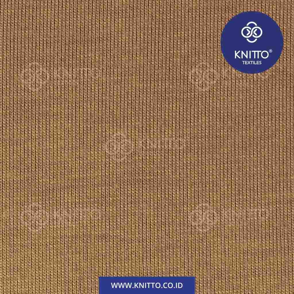 COTTON BAMBOO 30S - ALMOND BROWN Image 3