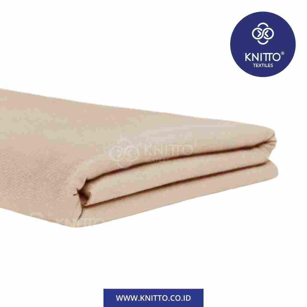 COTTON BAMBOO 30S - BEIGE Image 1