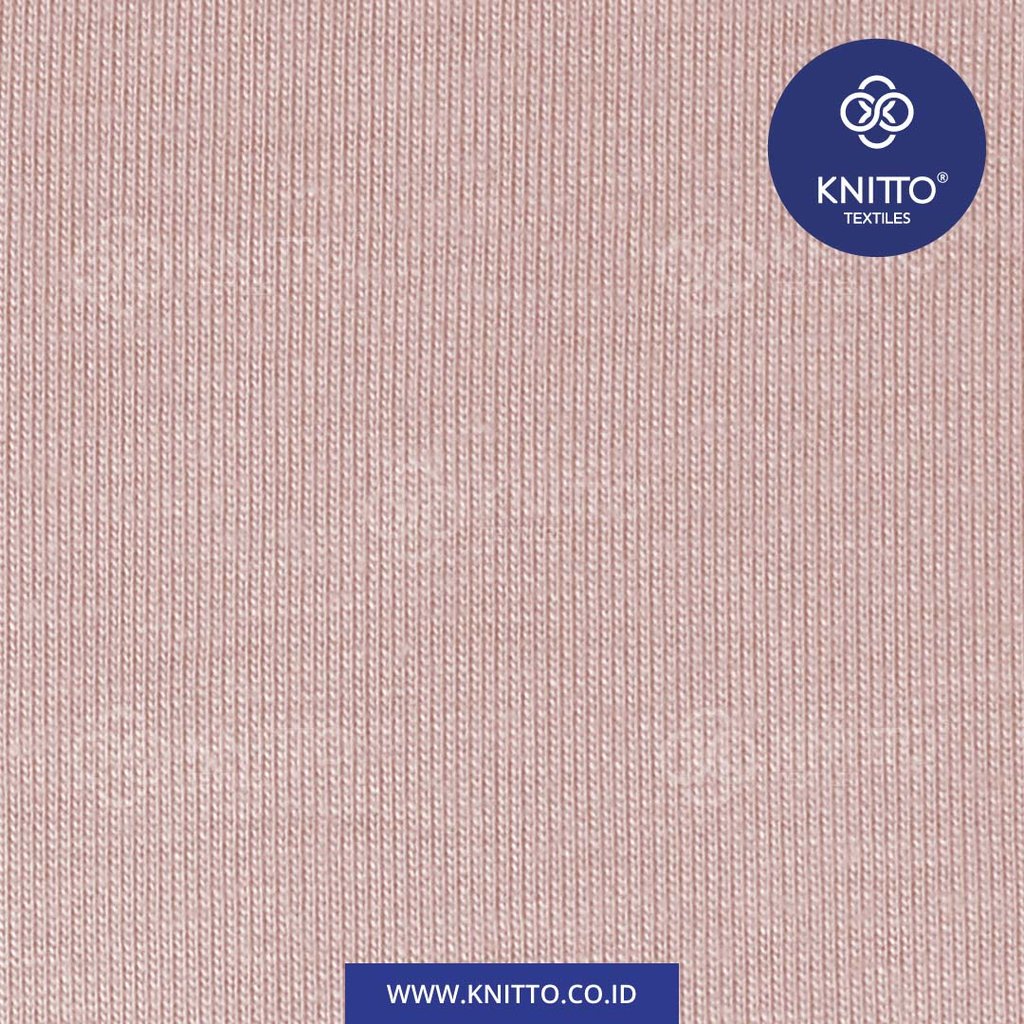 COTTON BAMBOO 30S - DUSTY PINK Image 3