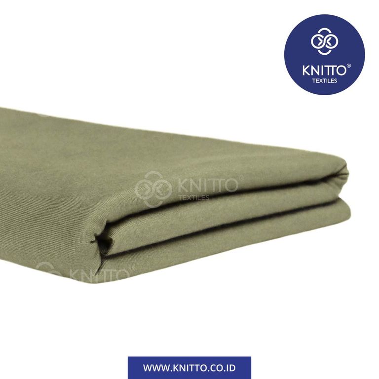 Image of COT BAMBOO 30S - OLIVE GREEN