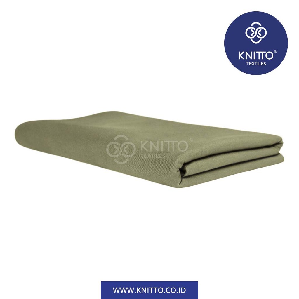 COTTON BAMBOO 30S - OLIVE GREEN Image 2