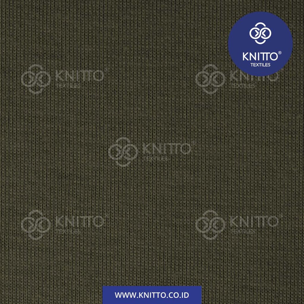 TENCEL™ Modal blended with Cotton 30S - ARMY GREEN Image 3