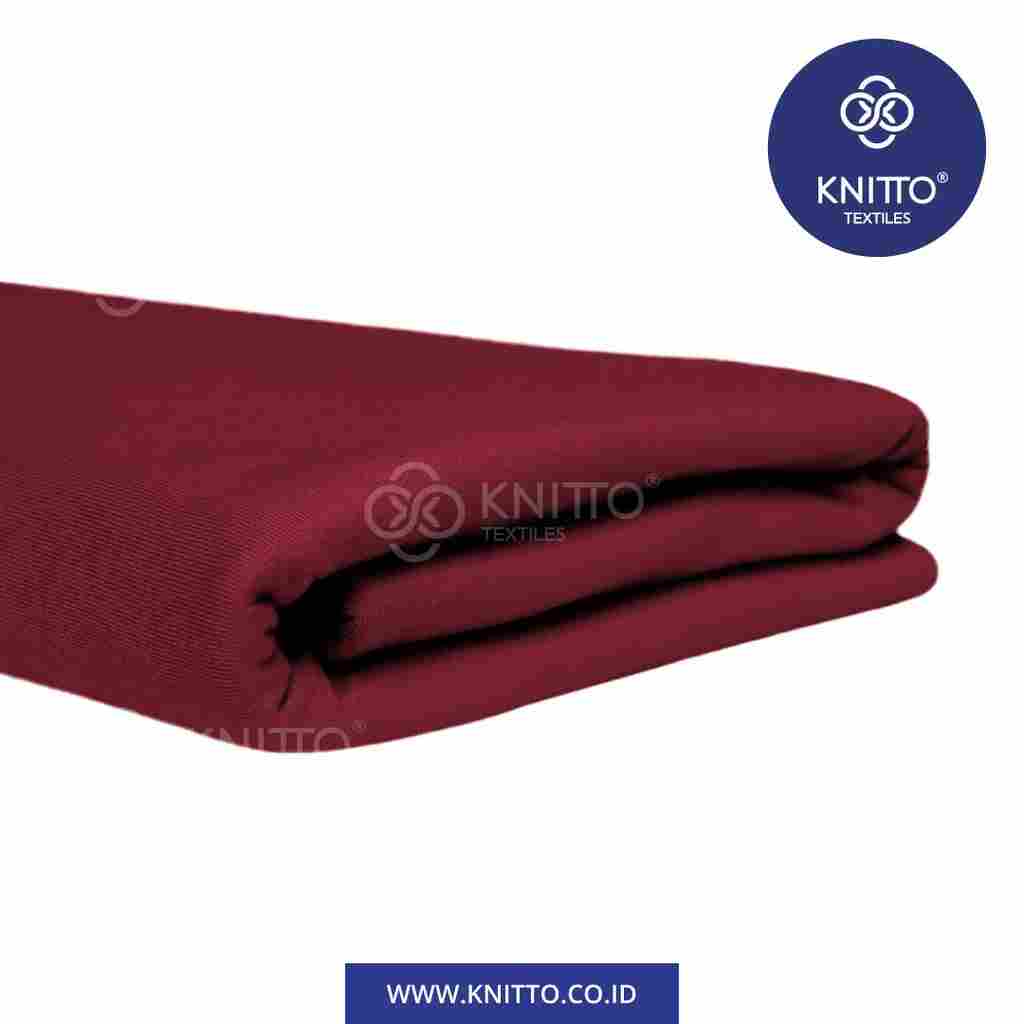 TENCEL™ Modal blended with Cotton 30S - MAROON Image 1