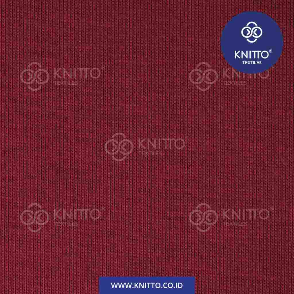 TENCEL™ Modal blended with Cotton 30S - MAROON Image 3