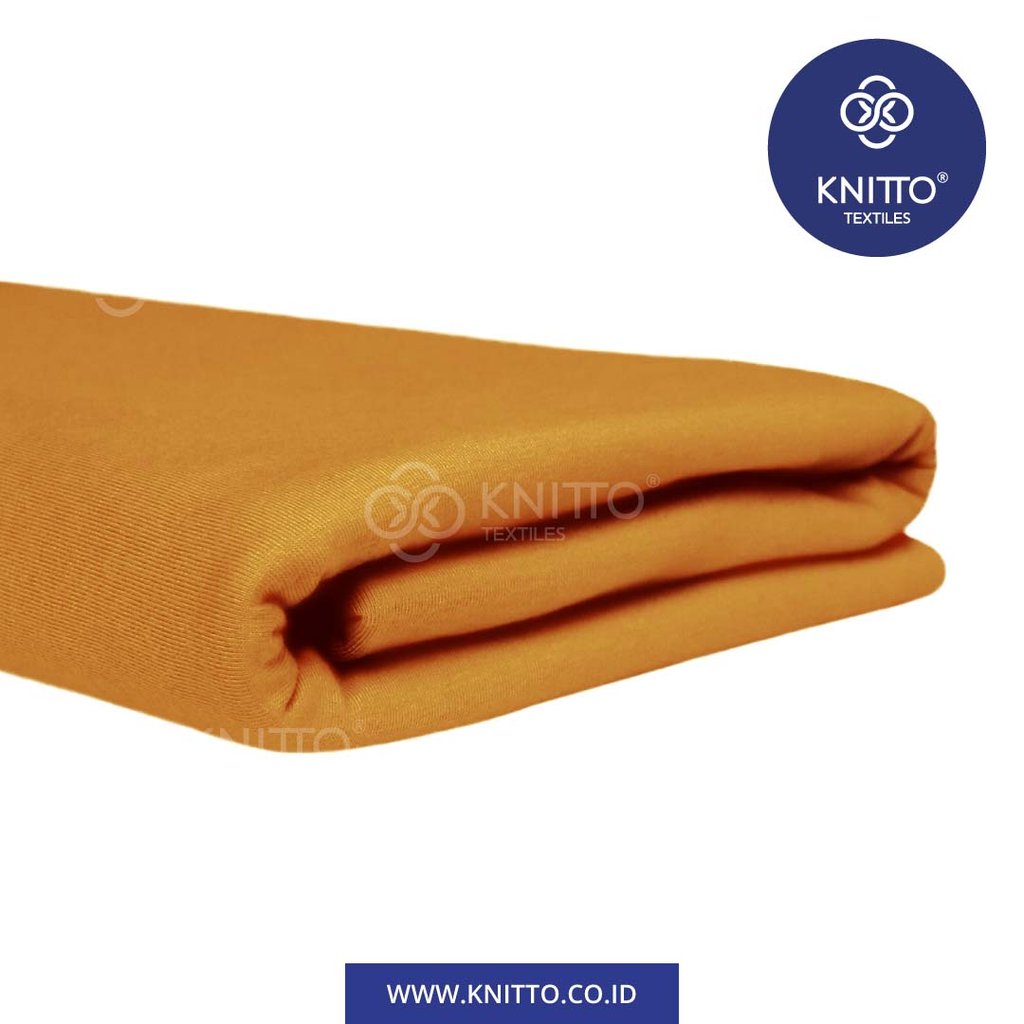 TENCEL™ Modal blended with Cotton 30S - MUSTARD Image 1
