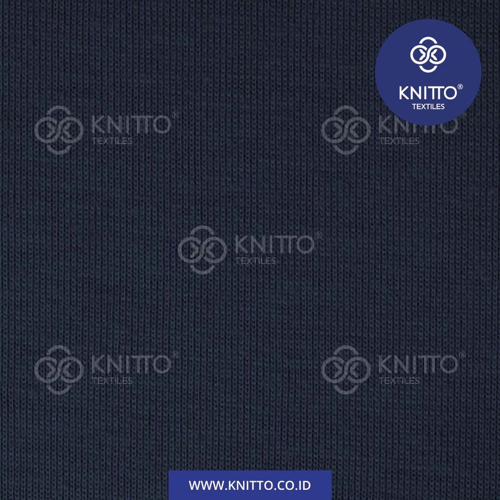 TENCEL™ Modal blended with Cotton 30S - NAVY Image 3