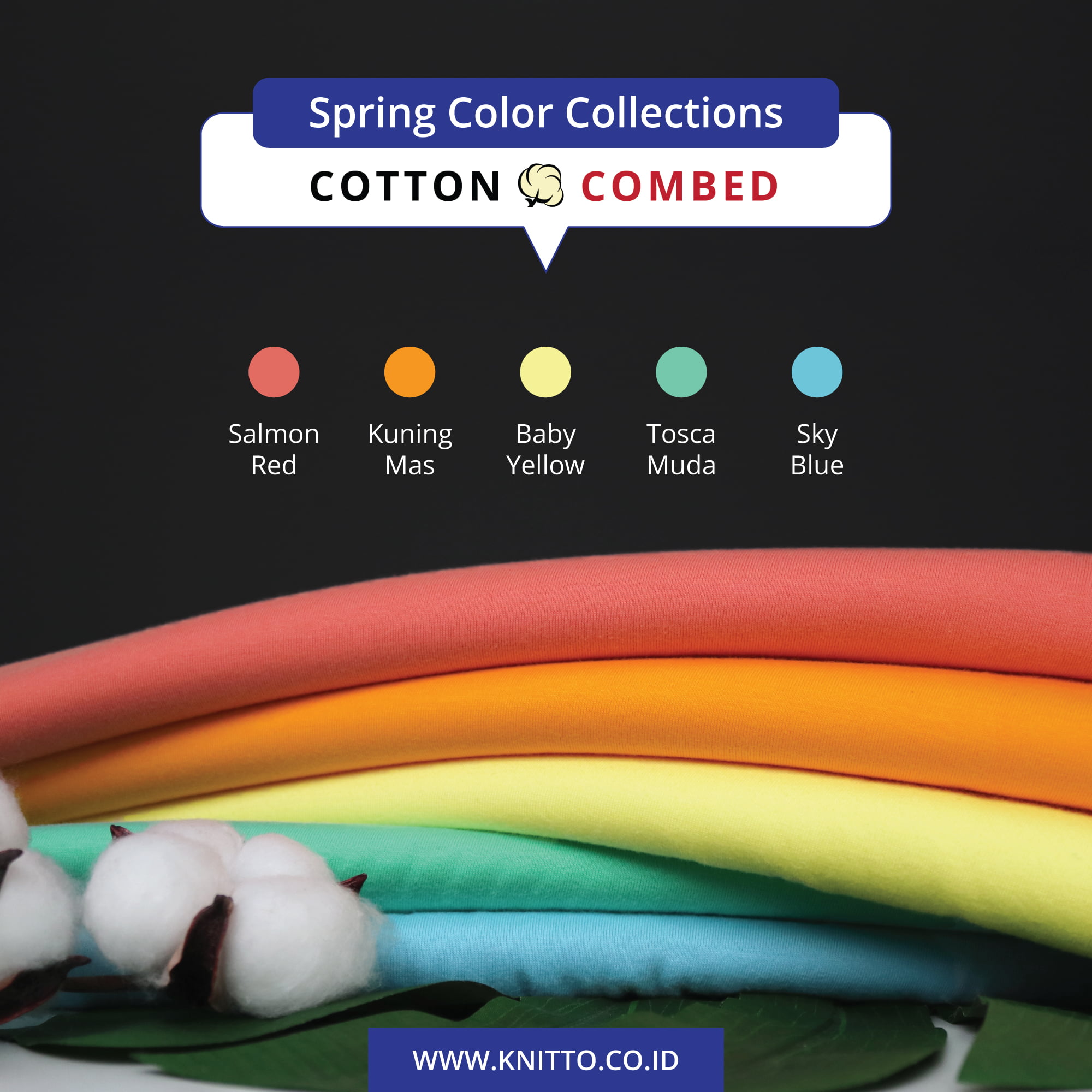 cotton combed adalah salah satu bahan kaos yang bagus 